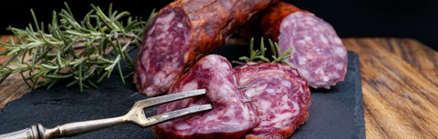 Pferdesalami aus Italien