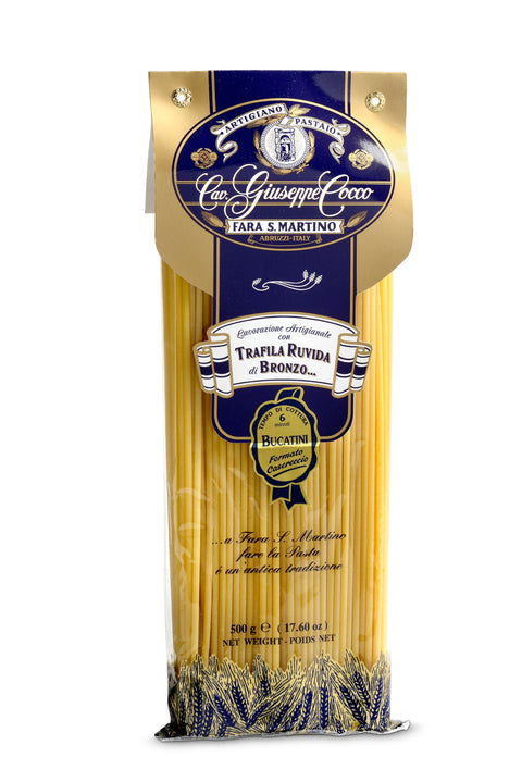 500g BUCATINI - ''CASARECCI DI SEMOLA''