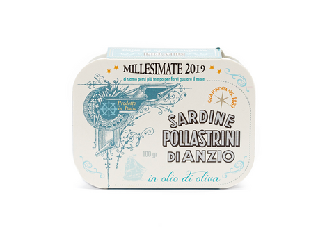 SARDELLEN "MILLESIMATE" IN OLIVENOEL 100g - S.A.P.A.