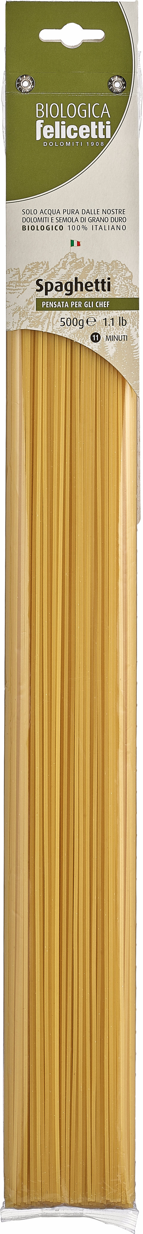 Spaghetti lunghi, lange Nudel aus Hartweizengrieß BIO, 500g - Felicetti