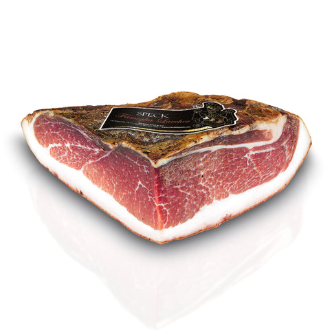 1/6 SPECK FAM. LARCHER MIND. 8 MONATE GEREIFT ca. 1 kg - MENDELSPECK