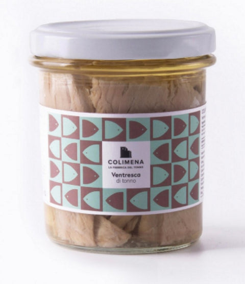 THUNFISCHBAUCH IN OLIVENOEL 180g - COLIMENA