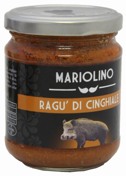 WILDSCHWEINRAGOUT 212ml - MARIOLINO