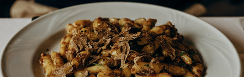 Italienische Pasta mit Trüffel