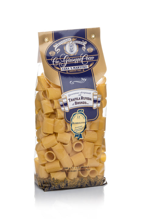 500g BOMBOLOTTI - ''CASARECCI DI SEMOLA'' - Pastificio Art. Cavalier Giuseppe Cocco