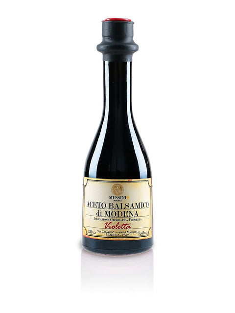 "Violetta 2 Medaglie" Klassischer Balsamico Essig aus Modena, 250 - Mussini