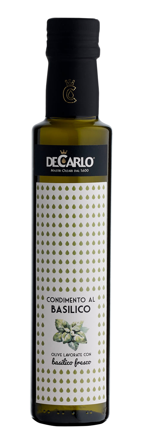 Olio di Oliva aromatizzato al Basilico "Elisir" 0,25 l