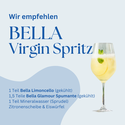 "Bella Glamour" Spumante analcolico 0,0% 0,75 l