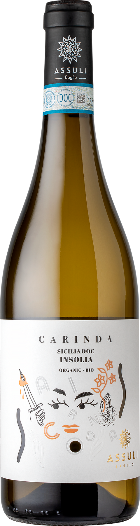 0,75l INSOLIA DOC SICILIA BIO - ''CARINDA''
