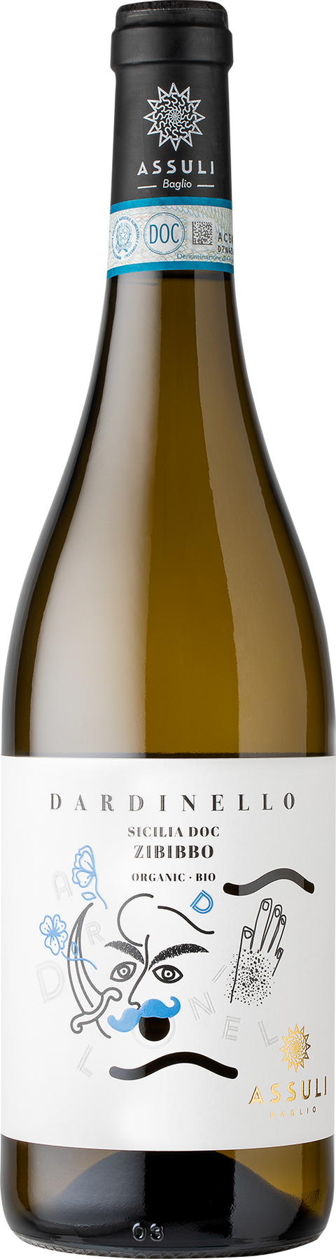 0,75l ZIBIBBO DOC SICILIA BIO - ''DARDINELLO''