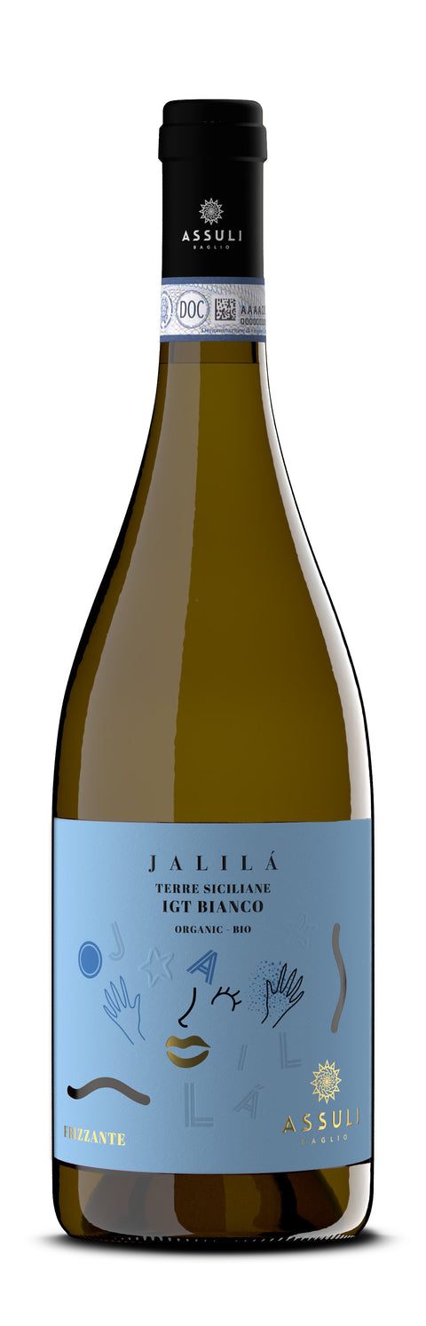 0,75l BIANCO SICILIA IGT FRIZZANTE BIO - "JALILÀ"