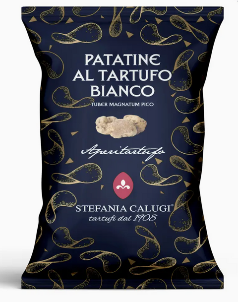 KARTOFFELCHIPS MIT WEISSEM TRÜFFEL 45g - CALUGI