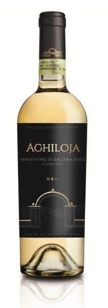 0,75l ''AGHILOJA ORO'' VERMENTINO DI GALLURA DOCG SUPERIORE