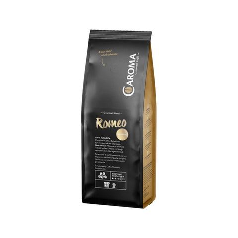 Kaffee-Romeo-100-Arabica-Rohkaffee-f-1-4-r-Feinschmecker-250g-oder-1-KG-Ganze-Bohnen-Caroma-Caffe-250gr-A