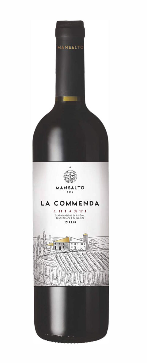 0,75l CHIANTI CLASSICO DOCG SUPERIORE 2022 - "La Commenda" 14,00% vol.