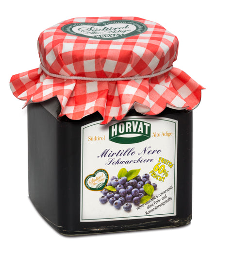 350G SCHWARZBEERKONFITÜRE 60% FRUCHTANTEIL - HORVAT