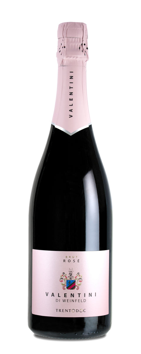 0,75l "VALENTINI" TRENTO DOC BRUT ROSÈ