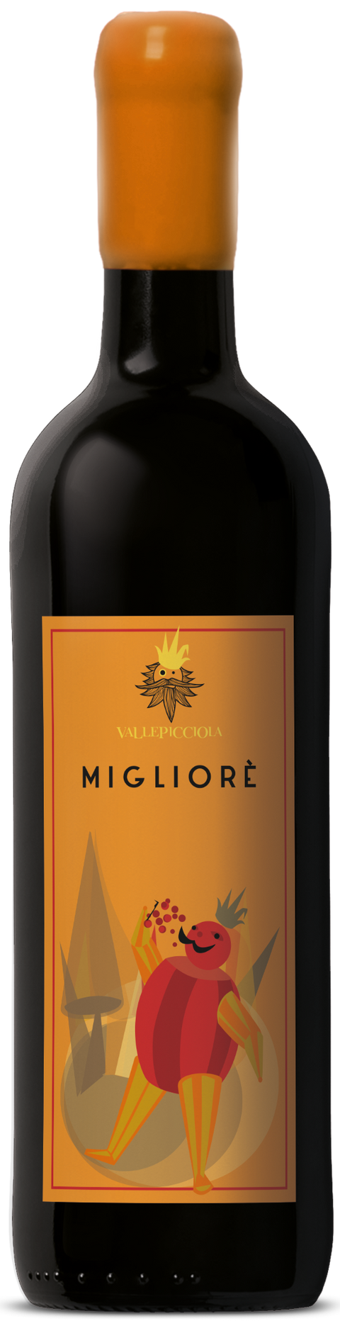 0,75l "MIGLIORÈ" ROSSO TOSCANA IGT (CAB. FRANC, CAB. SAUV., MERLOT)