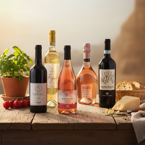 Geschenkbox - Viaggio del Vino - Veneto (5 Flaschen)