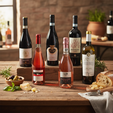 Geschenkbox - Viaggio del Vino - Veneto (6 Flaschen)