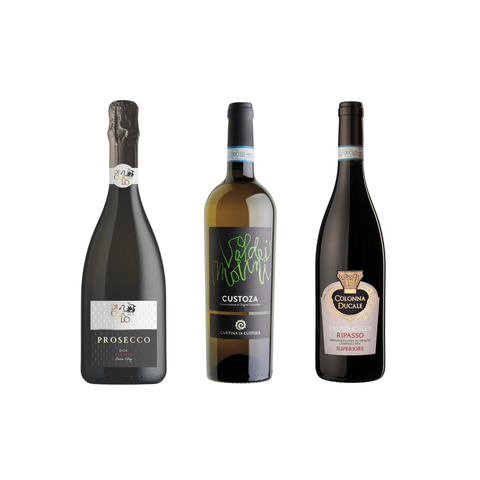 Geschenkbox - Viaggio del Vino - Veneto (3 Flaschen)