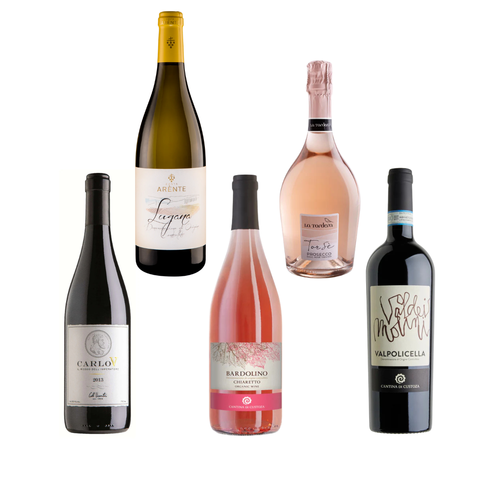 Geschenkbox - Viaggio del Vino - Veneto (5 Flaschen)