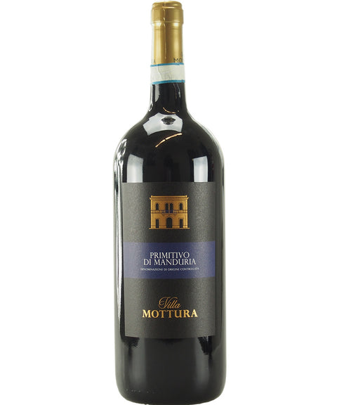 "Villa Mottura" Primitivo di Manduria DOC 2021 14,00%vol. - 1,50 l
