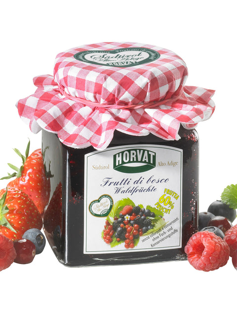 350G WALDFRUCHTKONFITÜRE 60% FRUCHTANTEIL - HORVAT