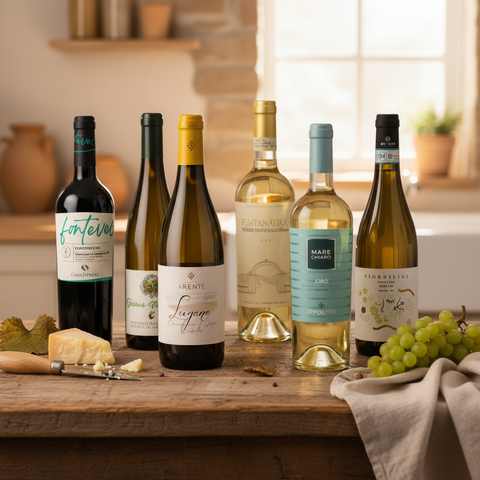 Geschenkbox - Vino Bianco - 6 Flaschen