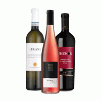 Image of Monthly wine box - 3 Flaschen Wein (Weiss, Rot und Rosé)