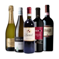 Image of Tasting wine box - 5 Flaschen für eine italienische Verkostung